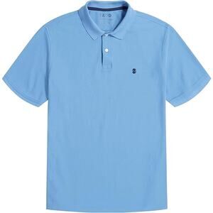 Men's Advantage Performance Short Sleeve Polo Shirt izod Blue XL classic fit
